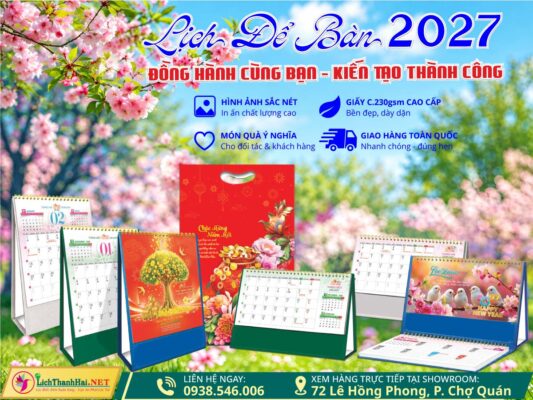 Lịch Để Bàn lichthanhhai