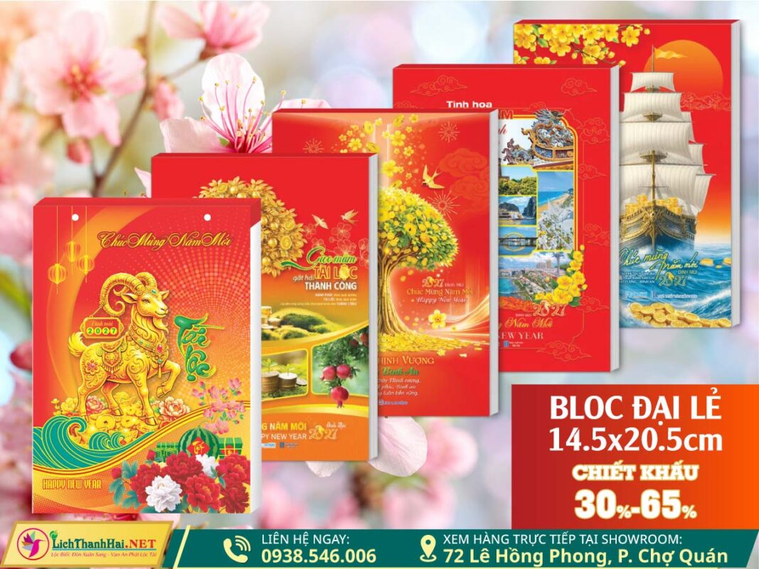 Lịch Bloc Đại 2027 19 Bloc Đại Chiết Khấu Đến 65% lichthanhhai