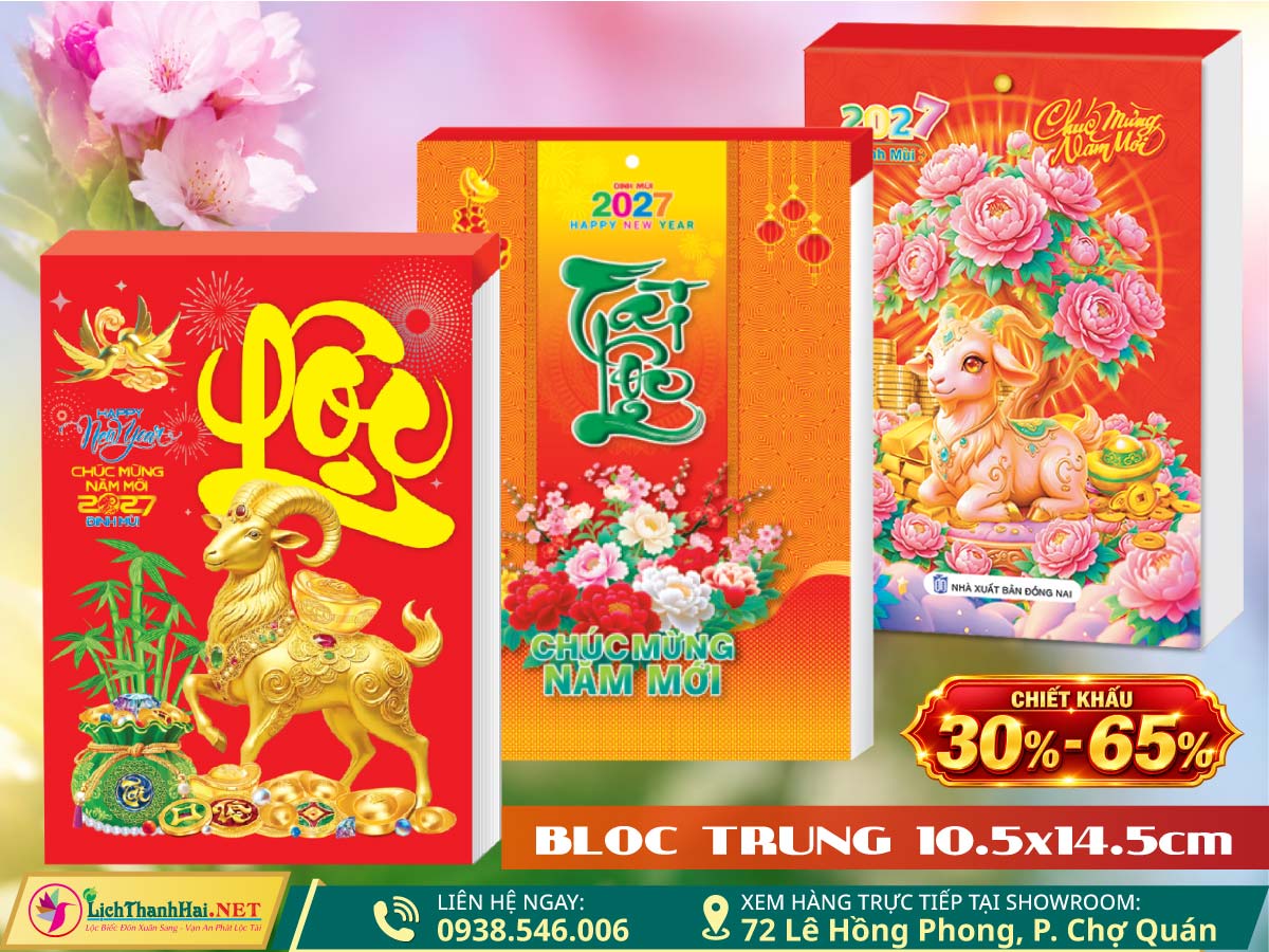 Lịch Bloc Trung Màu 2027 6 Bloc Trung Màu Chiết Khấu Đến 65% lichthanhhai