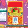 Bìa Đại (40x60cm) Dán Nổi | MS: TH105 - Kim Quy Phú Quý