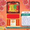 Bìa Lò Xo (37x70cm) Khung Nâu - TH63 - Xuân Phát Lộc 6 Bìa Lò Xo (37x70cm) Khung Nâu | MS: TH63 - Xuân Phát Lộc