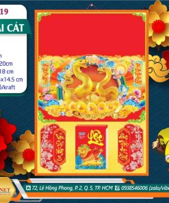Bìa Trung (35x50cm) - Ất Tỵ Đại Cát
