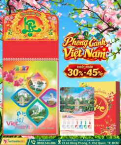 Lịch 52 Tuần Phong Cảnh Việt Nam