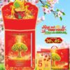 MS: AH08 | Bloc Siêu Đại (20x30cm) - Khai Mở Thịnh Vượng Chào Đón Bình An 4 Bloc Siêu Đại Khai Mở Thịnh Vượng Chào Đón Bình An